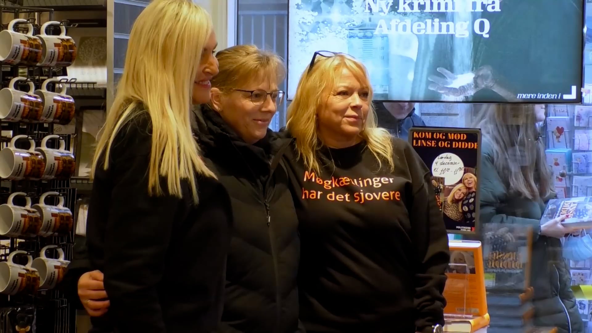 Populære kvinder fra Bryggen signerede ny bog